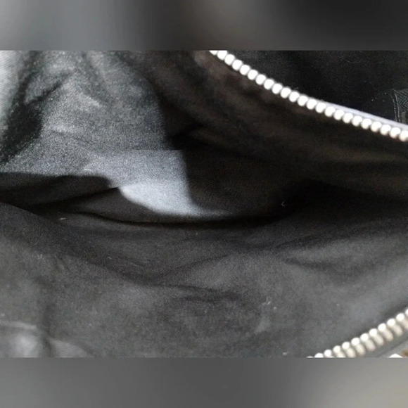 Coach Peyton Jordan Double Zip Carryall Shoulder Bag‎ in Black Leather - Picture 13 of 16